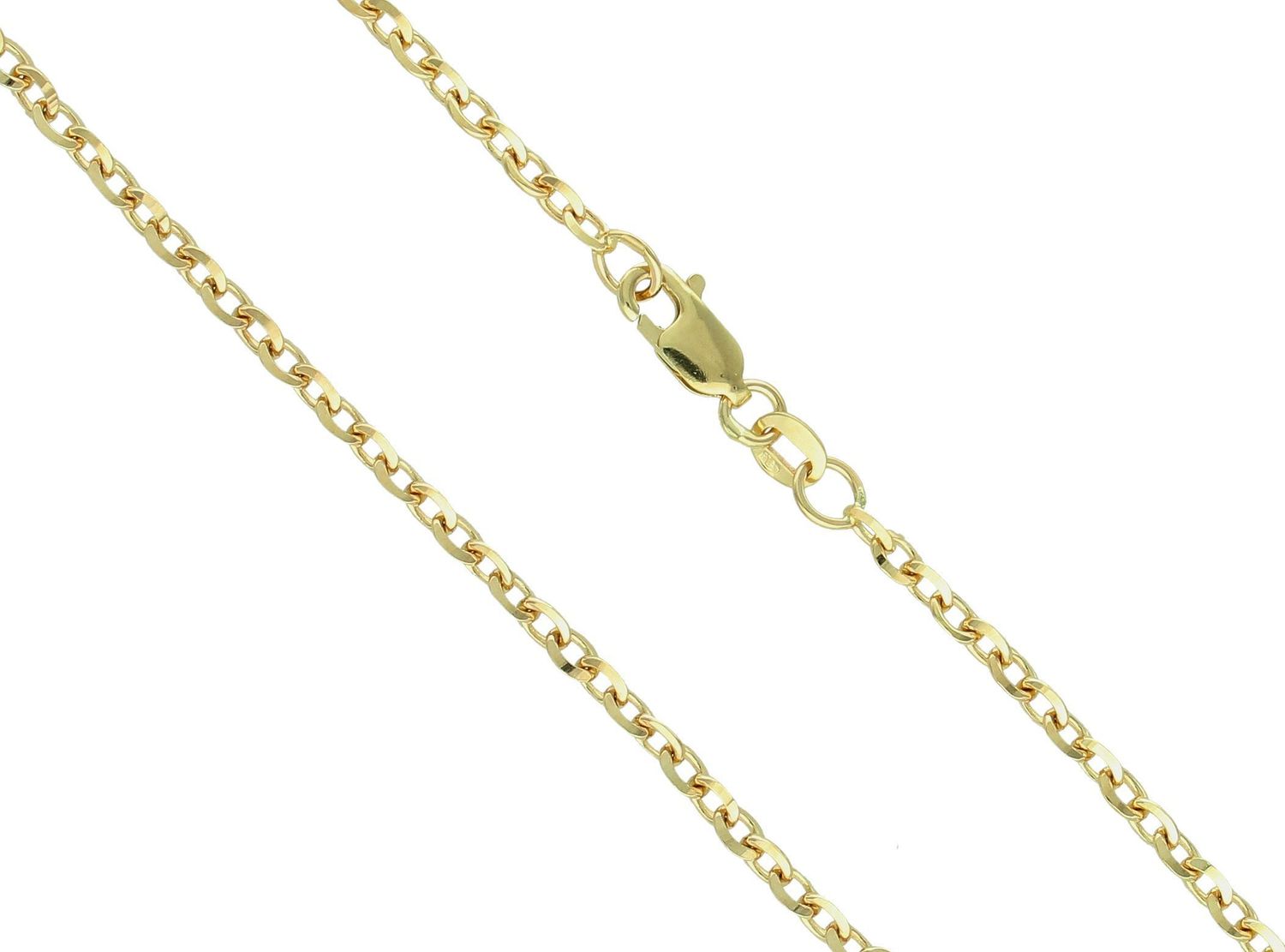 Łańcuszek złoty ankier próba 585, DIA-LAN-12644-070-585 2,7mm Złoty łańcuszek 585 ankier. Klasyczny i uniwersalny łańcuszek o splocie ankier, wykonany z żółtego złota próby 585.1.jpg